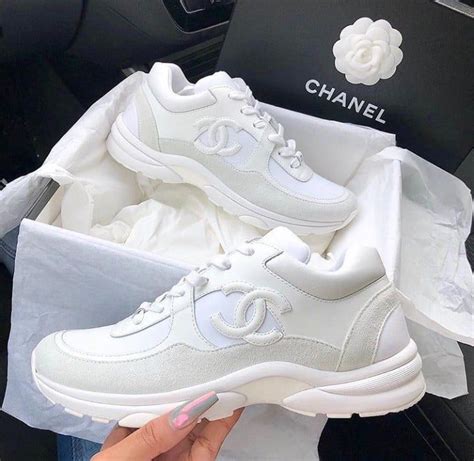 chanel white sneakers buy|chanel white sneakers for women.